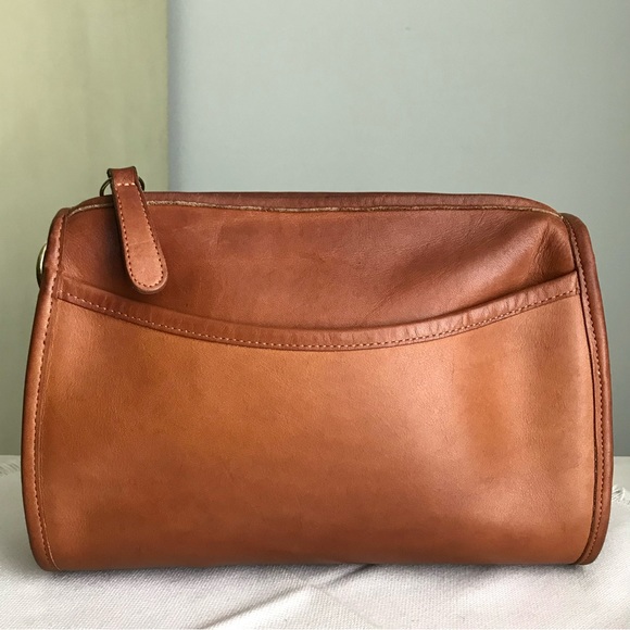 1990s COACH Vintage Austin Leather Bag Convertible Crossbody Purse Clutch USA - Picture 3 of 16